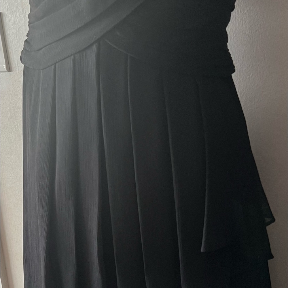Women’s David Bridal sleeveless half dress tube layer evening wear. Size 8 - Picture 3 of 9